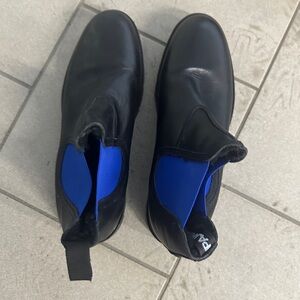 Pajar Black and Blue Slip-On Shoes